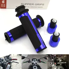 7/" CNC мотоциклетные рукоятки, гоночные ручки руля и концы для kawasaki versys 650 honda cb500f Кафе racer honda steed 400