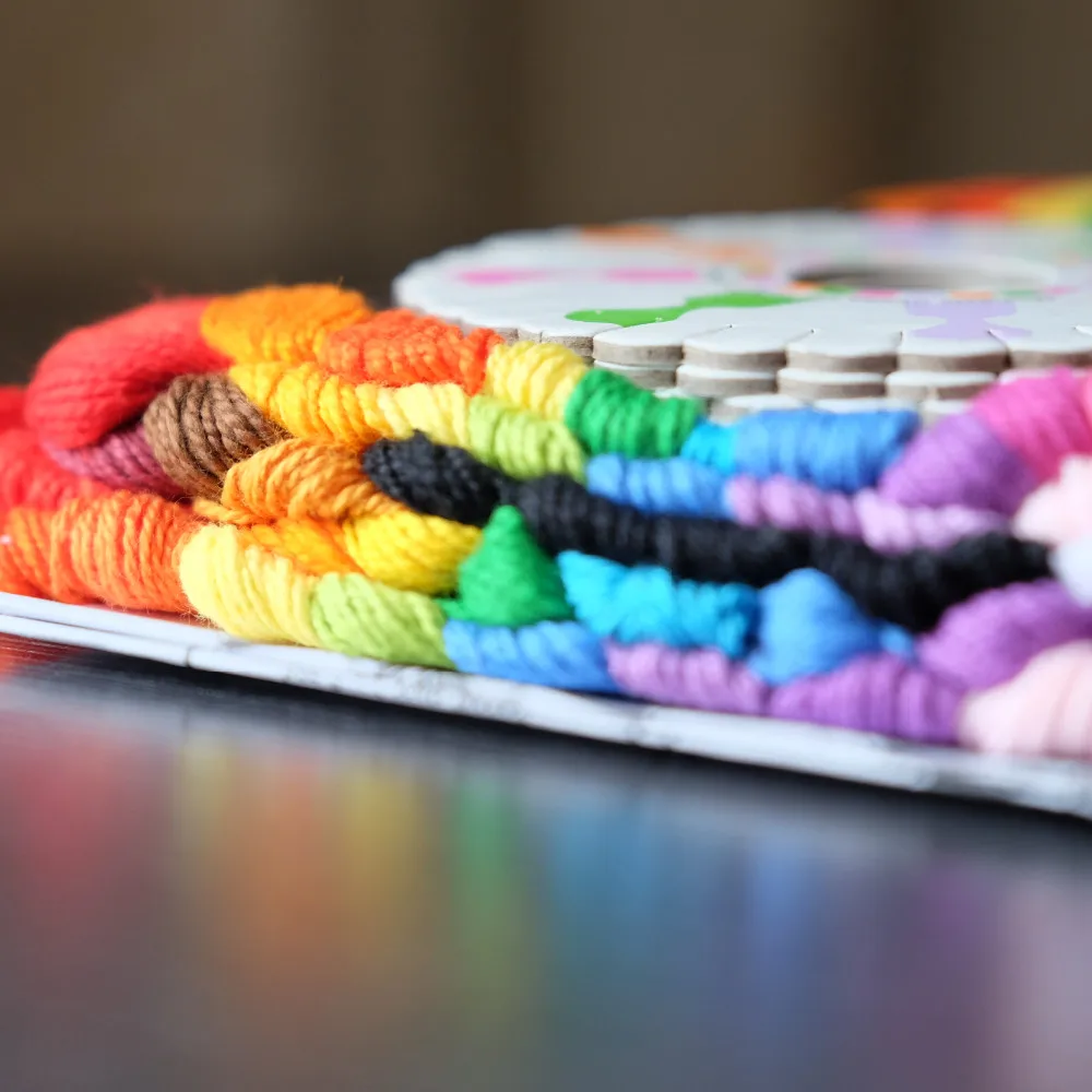 

Orange Colors 12 Skeins of 8.7yards Double Mercerized Cotton Floss 6 Strands Cross stitch Embroidery Thread DMC Chart Column 15