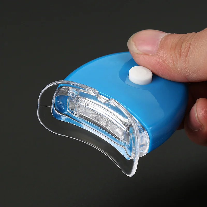 Стоматологическое отбеливание зубов встроенный 5 светодиодные огни лампа-ускоритель Мини светодиодный лампа для отбеливания зубов ручка для отбеливания зубов лазерной