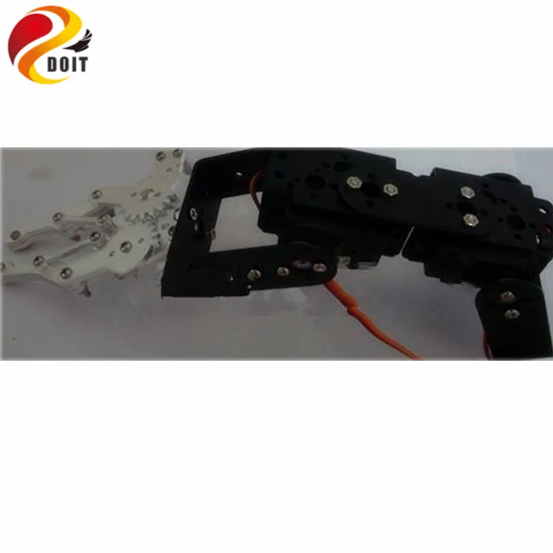 Doit последняя версия 3DOF рука робота транспортных средствах рука робота для салона автомобиля+ Механическая коготь+ 3 шт. высокий крутящий момент сервоприводы