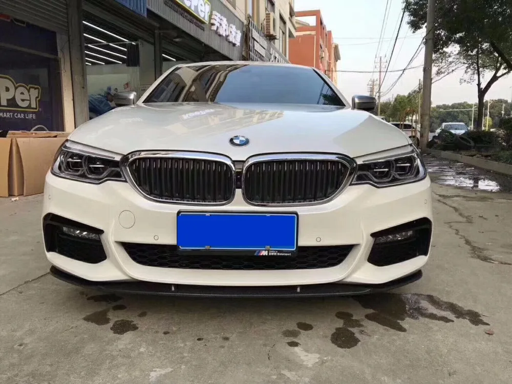 

2017+ M Performance 5 Series G30 Front Lip 3D-Diffuser //Carbon Fiber Front Lower Lip Spoiler w/o flaps Diffuser For BMW G30
