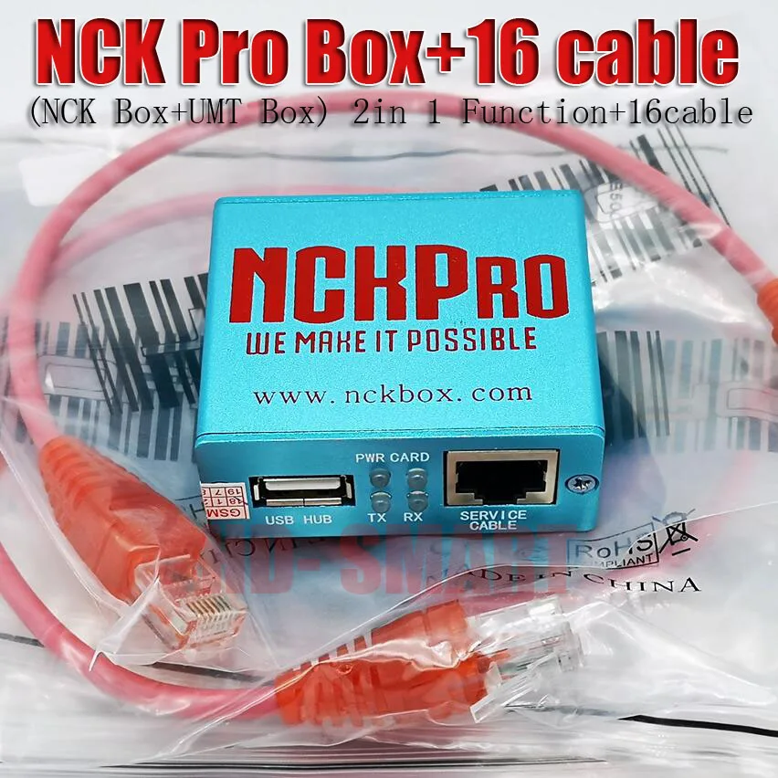 2019 новейший оригинальный NCK Pro box NCK Pro 2 box (поддержка NCK + UMT 2 в 1) для huawei + 16 кабелей