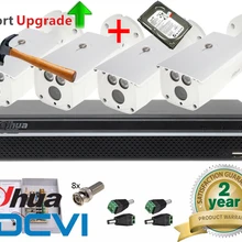 Dahua система HDCVI HD 2.0MP IR 30m уличная купольная CVI камера 1080P Антивандальная система видеонаблюдения CCTV 4 канала DVR комплект