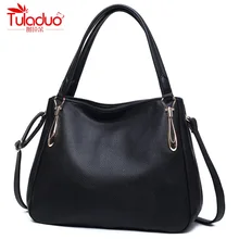 2017 de Gran Capacidad Hobos Bolsas Bolsos de Mujer de Alta Calidad de Cuero de LA PU de Las Mujeres Bolsos de Hombro Famosos Señoras de la Marca Diseñador Bolsa de Asas