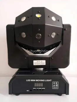 

H-4/lot disco laser light Beam Strobe Unlimited rotation rgbw 16x3w + red green laser LED disco ball moving head light