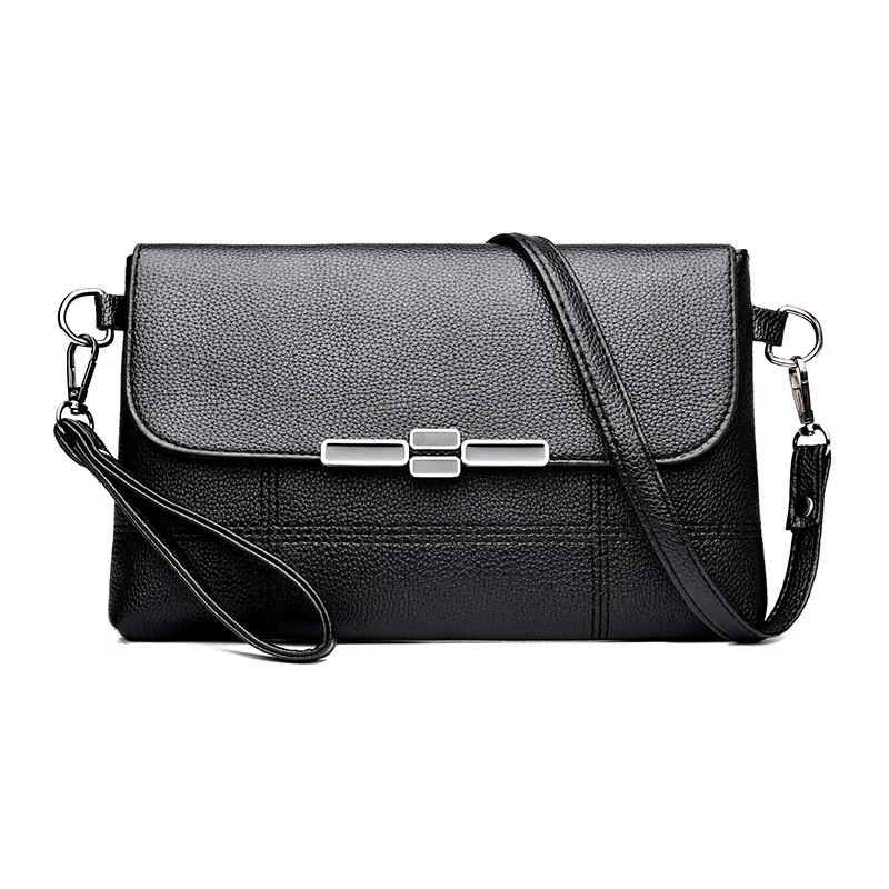 

Latest New Fashion Brand Button Design Women Black Red Shoulder & Crossbody Bag Handbag Messenger Bag Street Ladies Baguette