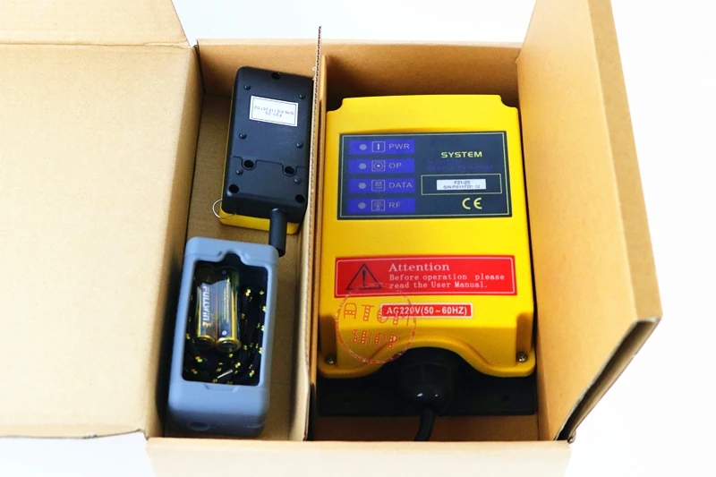 4 Channels F21-2S Electric hoist remote control industrial wireless remote control Crane switch 24VDC 36V 110V 220V 380V 4 Channels F21-2S Electric hoist remote control industrial wireless remote control Crane switch 24VDC 36V 110V 220V 380V