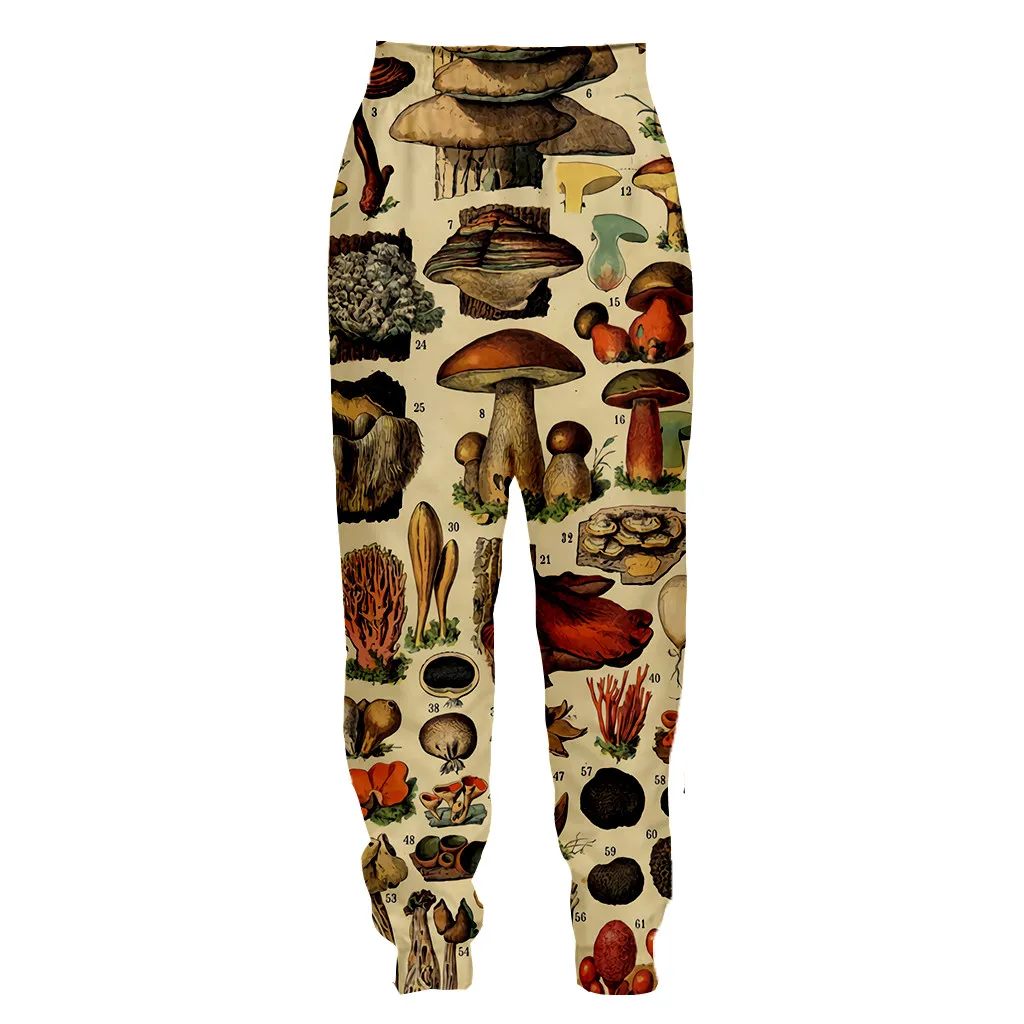 Новое поступление гриб коллаж 3d принт для мужчин женщин модные крутые шорты/брюки/молнии толстовки Топы Прямая поставка - Цвет: 02
