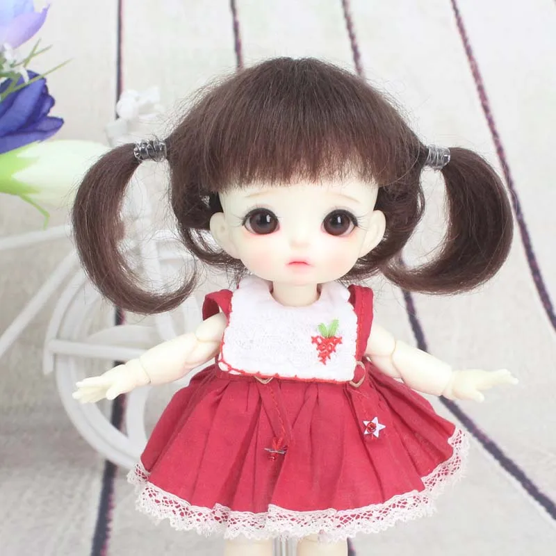 Аксессуары для кукол парик 5 цветов милый BJD 1/8 парик для кукол BJD