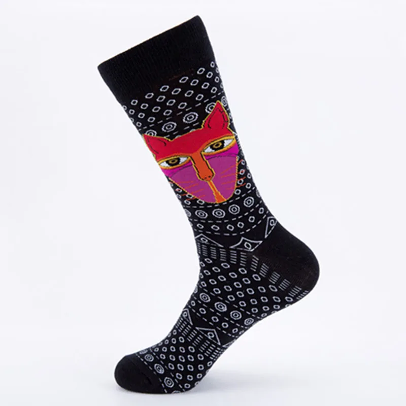 10 пар Новый осень зима унисекс милые узорчатые креативные носки для мужчин скейтборд Harajuku Короткие носки хлопковые носки лодыжки забавные