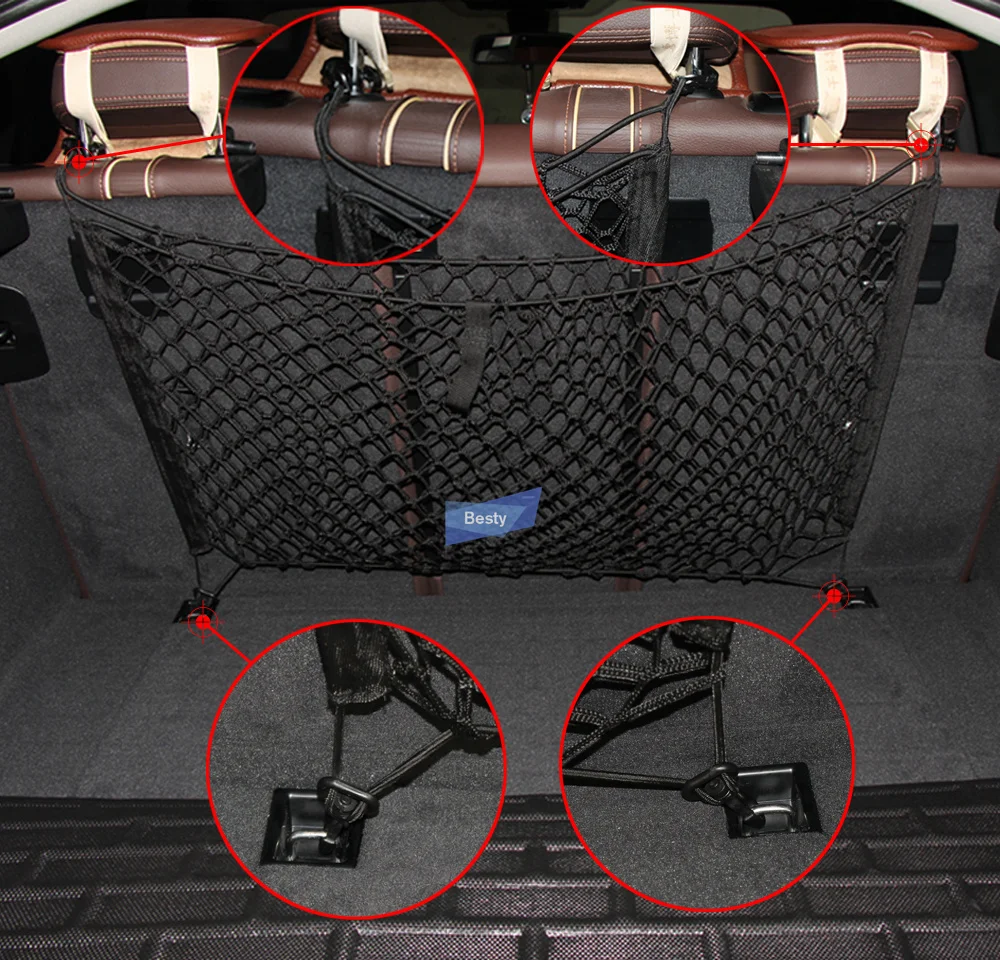 TRUNK ENVELOPE CARGO NET FOR For Volkswagen VW Golf 6 GTI Scirocco