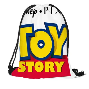 

Custom Toy Story Printed Drawstring Backpack Silk Soft Bag Large Sapacity More Size Custom You Image