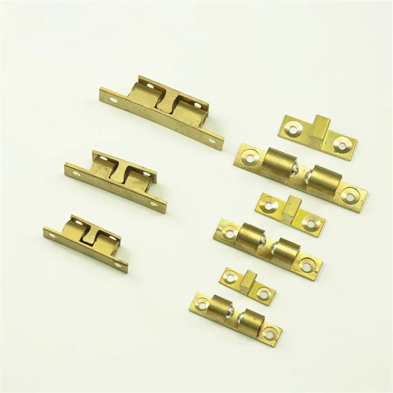 High Quality Pure Brass Door Catches Stop Kitchen Wardrobe Door Closer