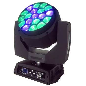 

19pcs*15W RGBW LED Bee Eye Zoom Moving Head Light