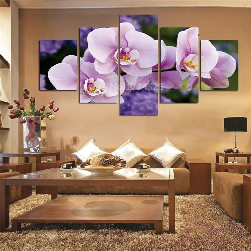 5-Piece-Canvas-Art-pick-Flowers-oil-Paintings-Posters-prints-Modern-Modular-Pictures-Wall-Art-For (1)