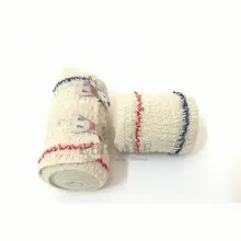 1 Roll 4.5cm*5m 7.5cm*5m Elastic Crepe Bandage Wound Dressing Outdoor Sports Sprain Treatment For First Aid Kits Accessories