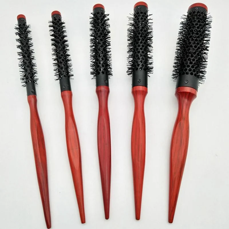 

5 size Hair Roll Comb Antistatic Hairbrush for Combing Curls Dye Cutting DIY Curly Brushes Multifunction Styling Tools Combs