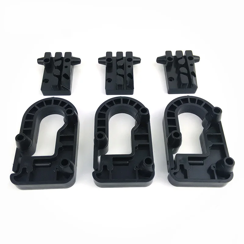 Tanie Micromake Kossel rama Delta 3D drukarki plastikowe części wtryskowe formowanie wtryskowe części koła pasowego