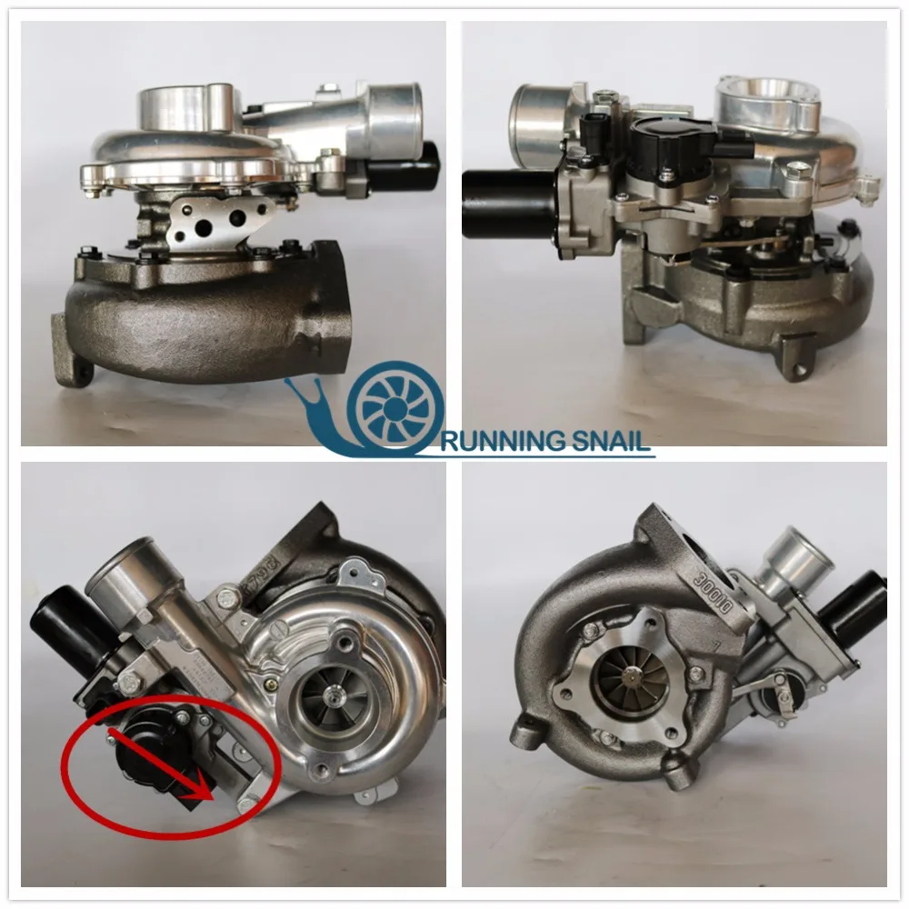 

CT16V 17201-30150 17201-30180 17201-30181 turbocharger for HIACE 3.0L D4D DIESEL 1KD (Water+Oil cooled)