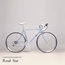 700C road bike 27 speed bike retro bicycle CR-MO frame / fork city bike other colors can be customized