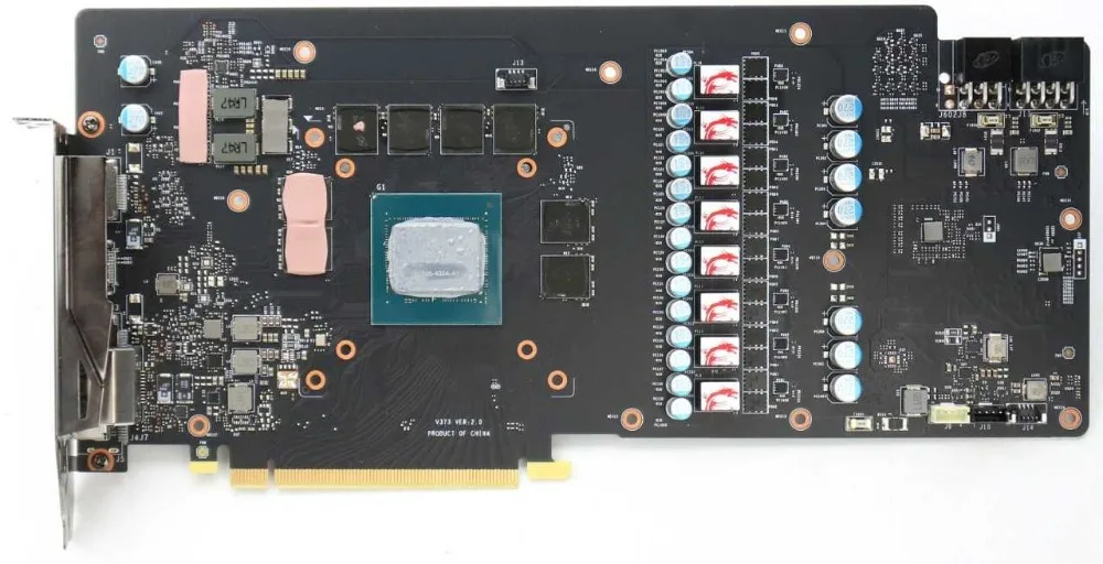 MSI-GeForce-RTX-2070-Gaming-Z-8G,-8GB-GDDR6,-(V373-007R)-pcb