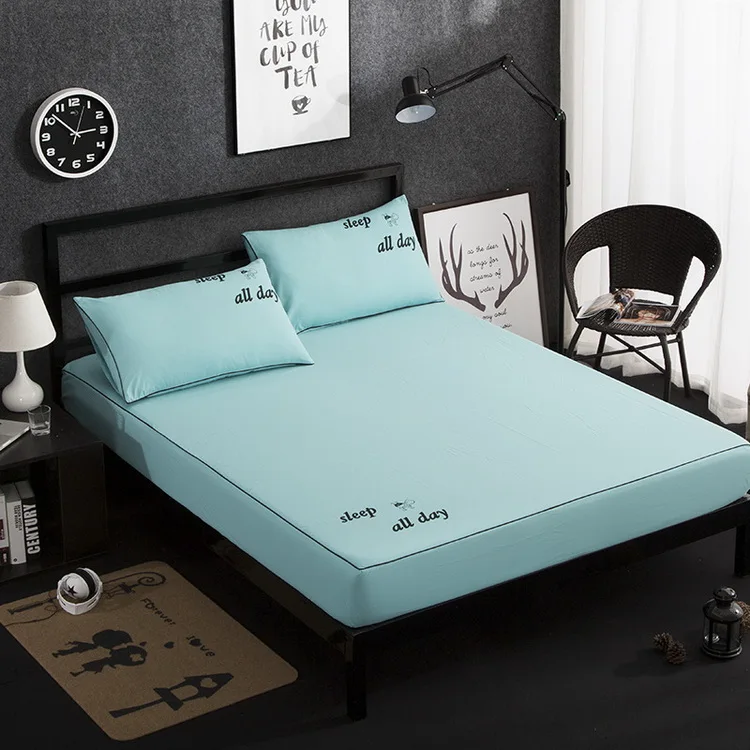 Наматрасник с принтом Dreampatar, водонепроницаемая подушка для матраса, простыня, раздельное постельное белье, эластичная BY160A - Цвет: style 3