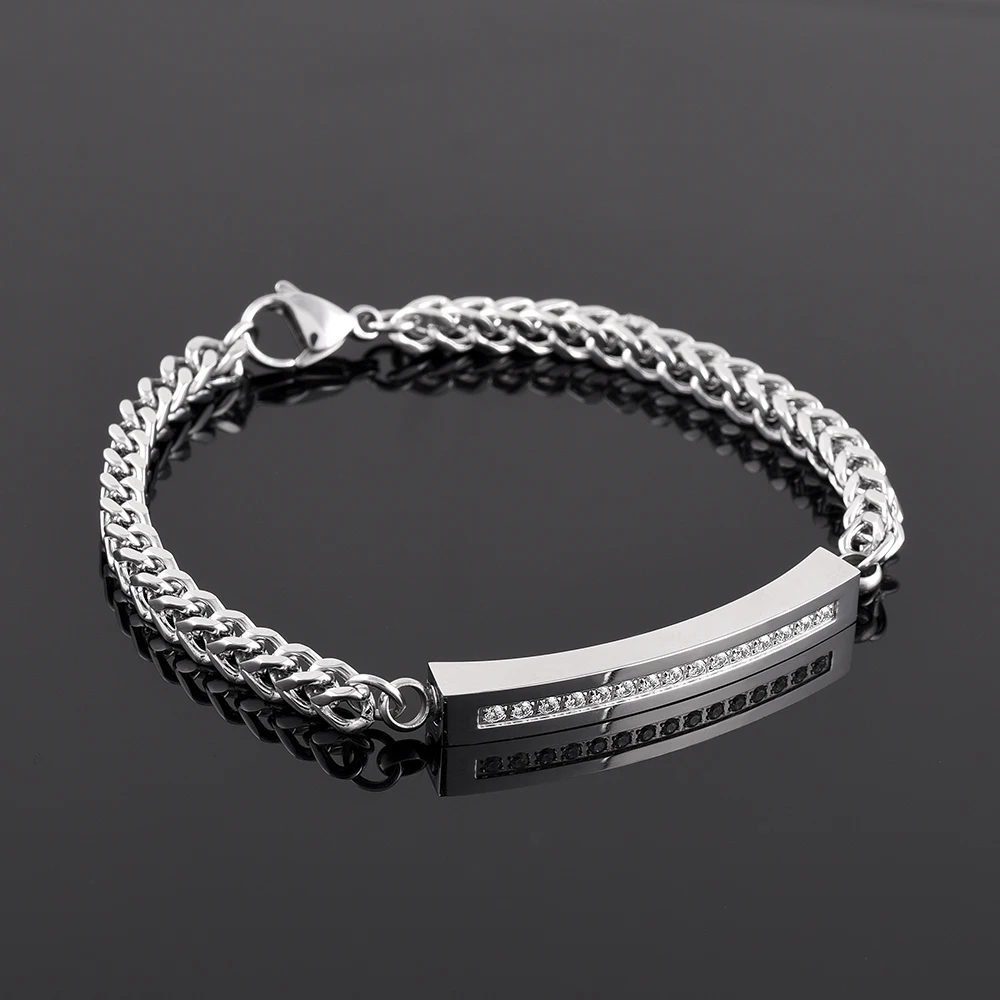 IJB5027 4 Color Stainless Steel CREMATION BRACELET Men Charm,Wholesale