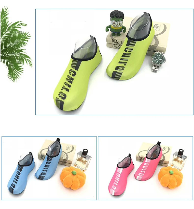 1 (15)Antiskid Men Beach Shoes Women Outdoor Swimming Shoes Adult Aqua Flat Soft Seaside Shoes Non-slip Walking Couple Yoga Shoes