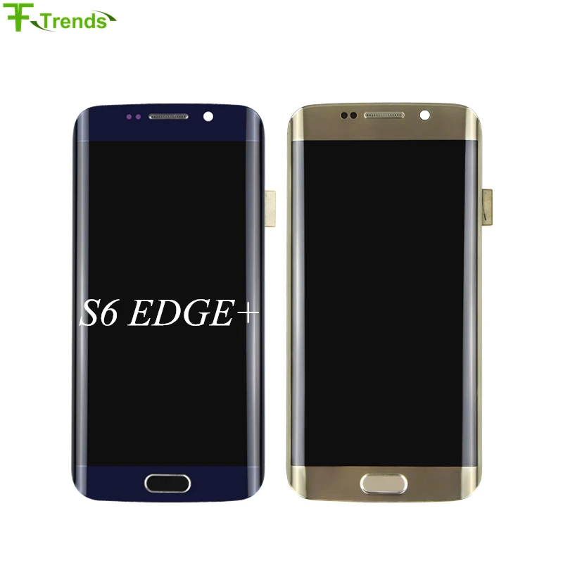 Fftrends 1 шт. OEM Super Amoled A + дисплей для samsung Galaxy S6 Edge plus G928 lcd кодирующий преобразователь