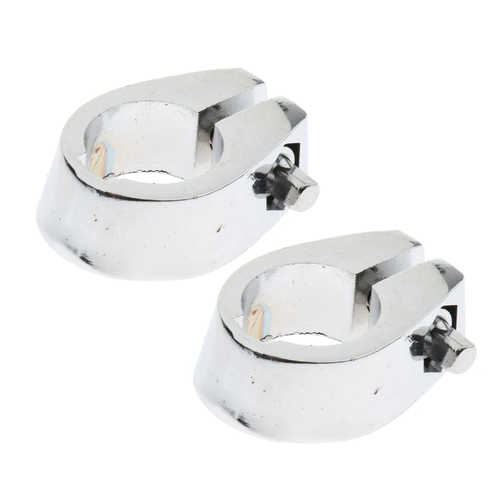 2 Pieces 19mm Metal Drum Memory Lock Clamp for Drum Percussion Parts