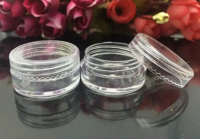 

400 pcs Cosmetic Empty Jar Pot Eyeshadow Makeup Face Cream Container Bottle Capacity 5g