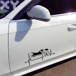 Border Collie Jdm Decal Truck Bumper Window Car Sticker Truck Vinyl Decal Cute Reflective Tape Waterproof Drop Shipping