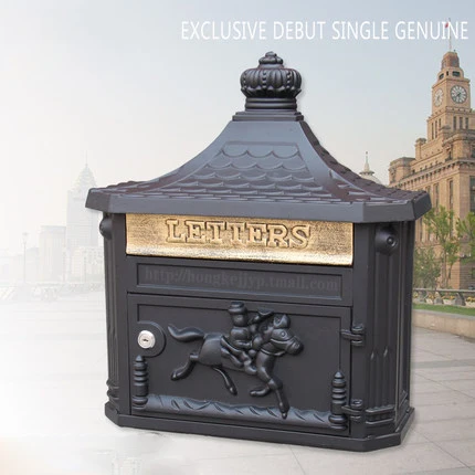 

Continental Aluminum Panel can Mail Villa Mailbox Mailbox Outdoor Newspaper Boxes Waterproof Garden