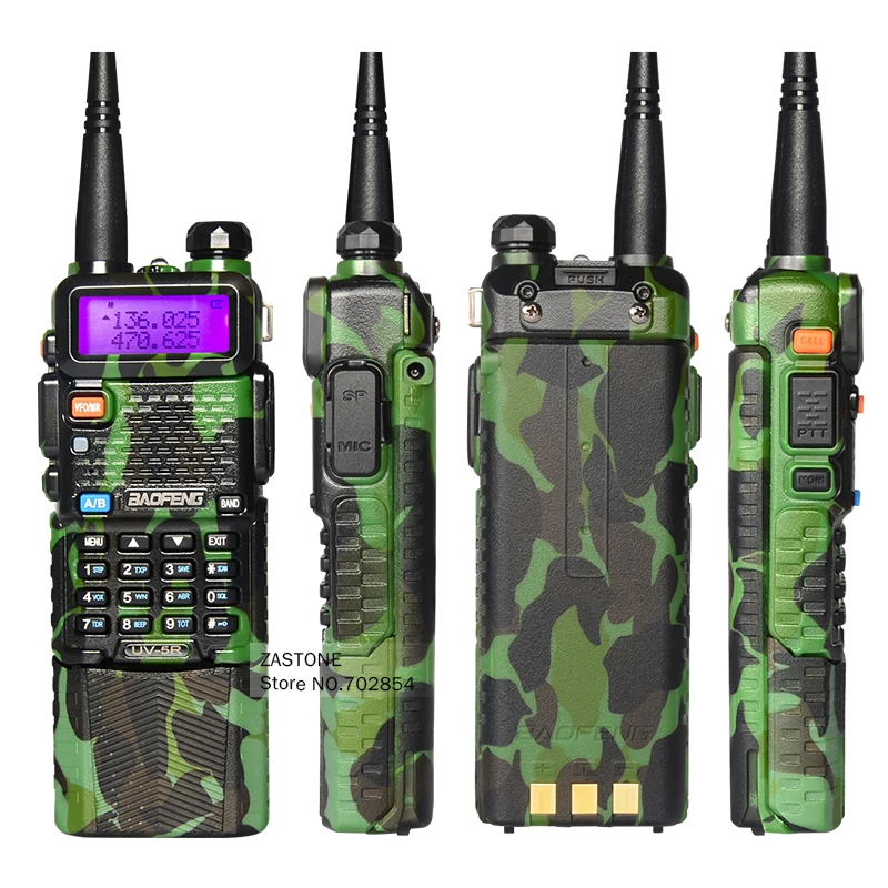Портативная рация Baofeng с камуфляжным рисунком УКВ 3800 мАч|radio transceiver|portable radio