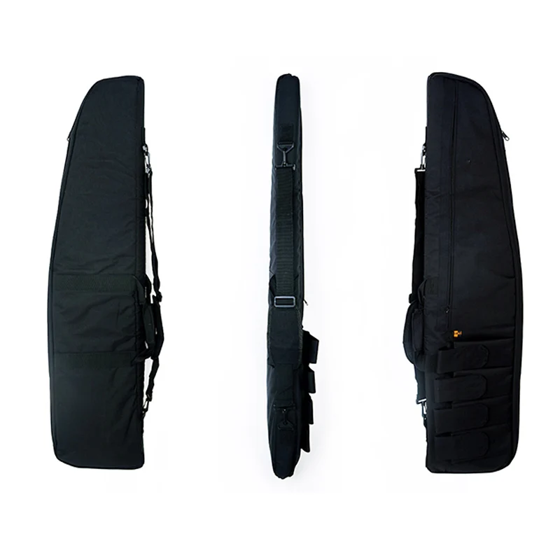 

Tactical Airsoft Paintball 95cm Rifle Bag Hunting Shooting Rifle Gun Case Army Combat Protection Gun bag with 4 Magazine pouches