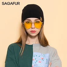 Теплые мягкие шапки бини, женская элегантная зимняя вязаная шапка для девочек, модная брендовая Лыжная шапка, Женская одноцветная шапка Skullies с этикеткой