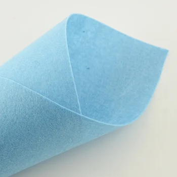 

Felt Fabric Gifts and Premiums Automotive Decoratice Light Blue Colour Nonwoven 1mm Thick Doll's DIY Toy 100% Polyester Art Work