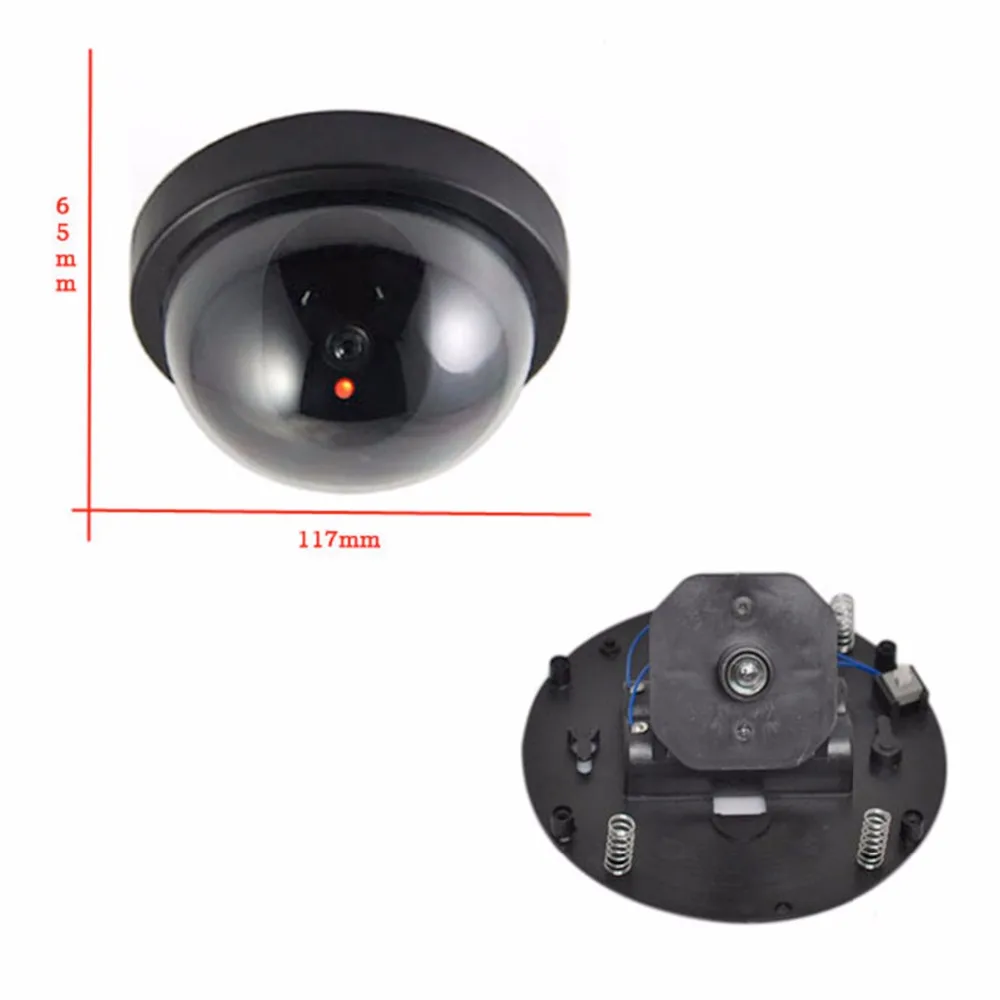  JOOAN Home Family CCTV Camera Fake Dummy Camera Surveillance Security Dome Mini Dummy Camera with R - 33021958018