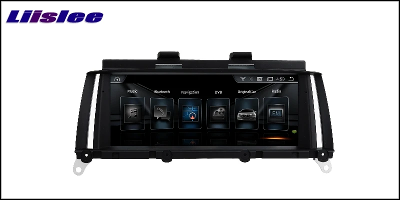 Clearance LiisLee Car Multimedia GPS Audio Hi-Fi Radio Stereo For BMW X4 F26 2014~2018 Original NBT Style Navigation NAVI 4