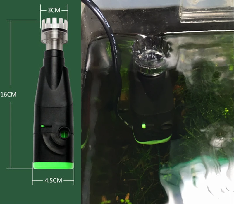 mini efficient surface skimmer 3.5w 250L/h for aquarium fish tank shrimp tank water grassin