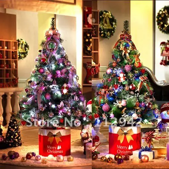 Top quality Christmas tree 1.5m/150cm Pink decorate/ ornament set