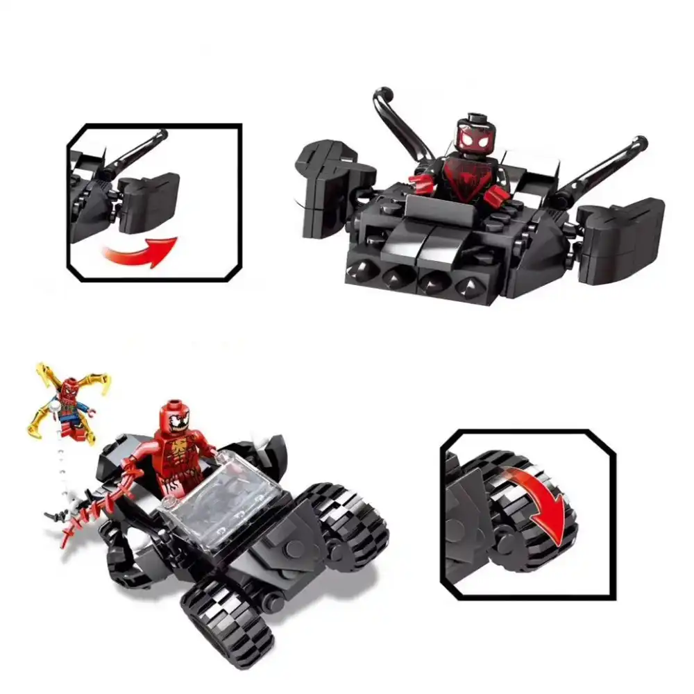 Para Con Lego Bloques Man Mech Vengadores Venom Ladrillos Niños Spider War Marvel Construcción Héroes De Compatibles Juguetes Super 0OPwk8nZNX