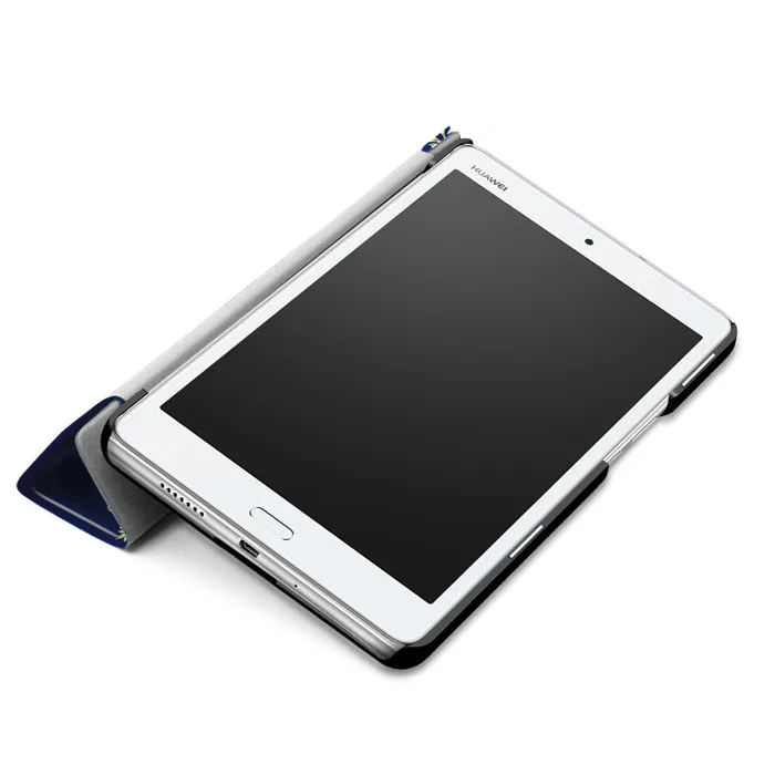 100 шт. PU Стенд чехол для huawei Mediapad M3 молодежи Lite 8 CPN-W09 CPN-AL00 " Tablet+ Экран протектор