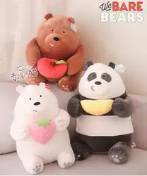 Кэндис Го плюшевые игрушки кукла мультфильм животных Мы Голые Медведи белый медведь панда Hug Фрукты Банан Apple Клубника подарок для малышей 1