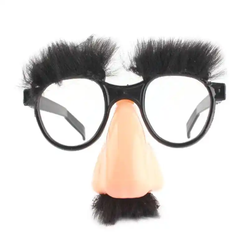 glasses with nose