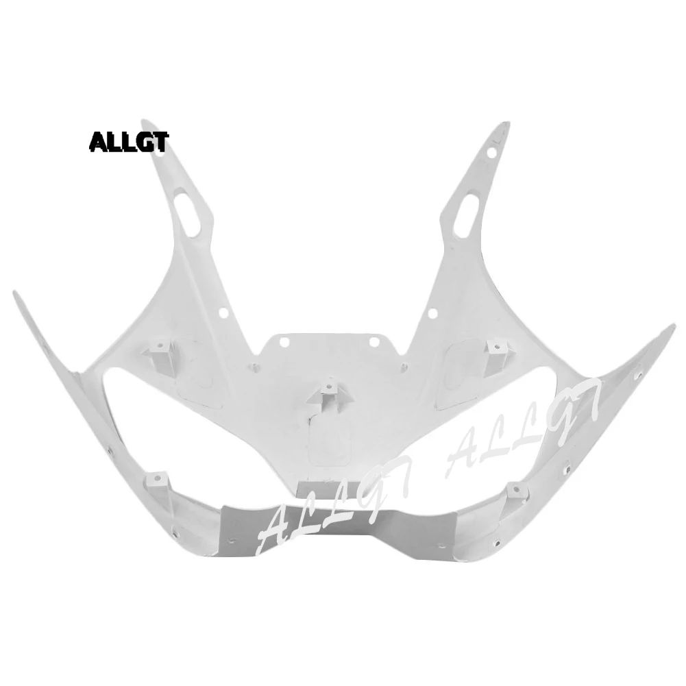 Allgt ABS литья под давлением Неокрашенный Передняя клобук нос обтекателя Для Yamaha YZF