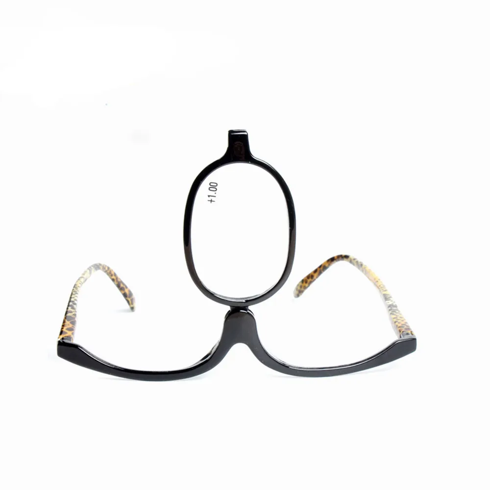 fashion reading glasses 180 degree turn round Presbyopia Lens Glasses