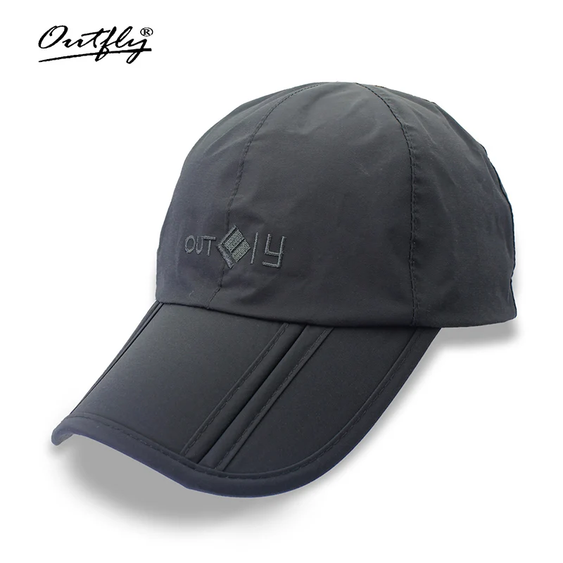 Outfly breathable waterproof duck cap outdoor travel mountaineering folding waterproof anti UV