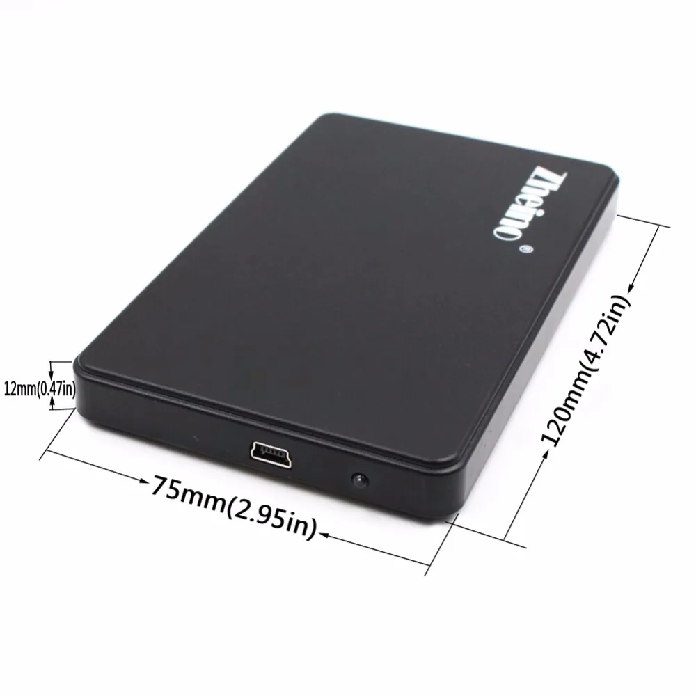 2.5 Inch USB 2.0 44PIN IDE/PATA HDD/SSD External Hard Drive Disk Enclosure Case usb 2.0 Data Cable Tool-free external hard drive case ssd enclosure hard drive enclosure hard disk case external hard drive box hdd case enclosure