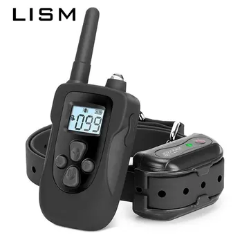 

Dog Bark Control Collars Electronic Anti Barking Remote Control Dog Training Device Charging Pet Dog Shocker Collar Waterproof